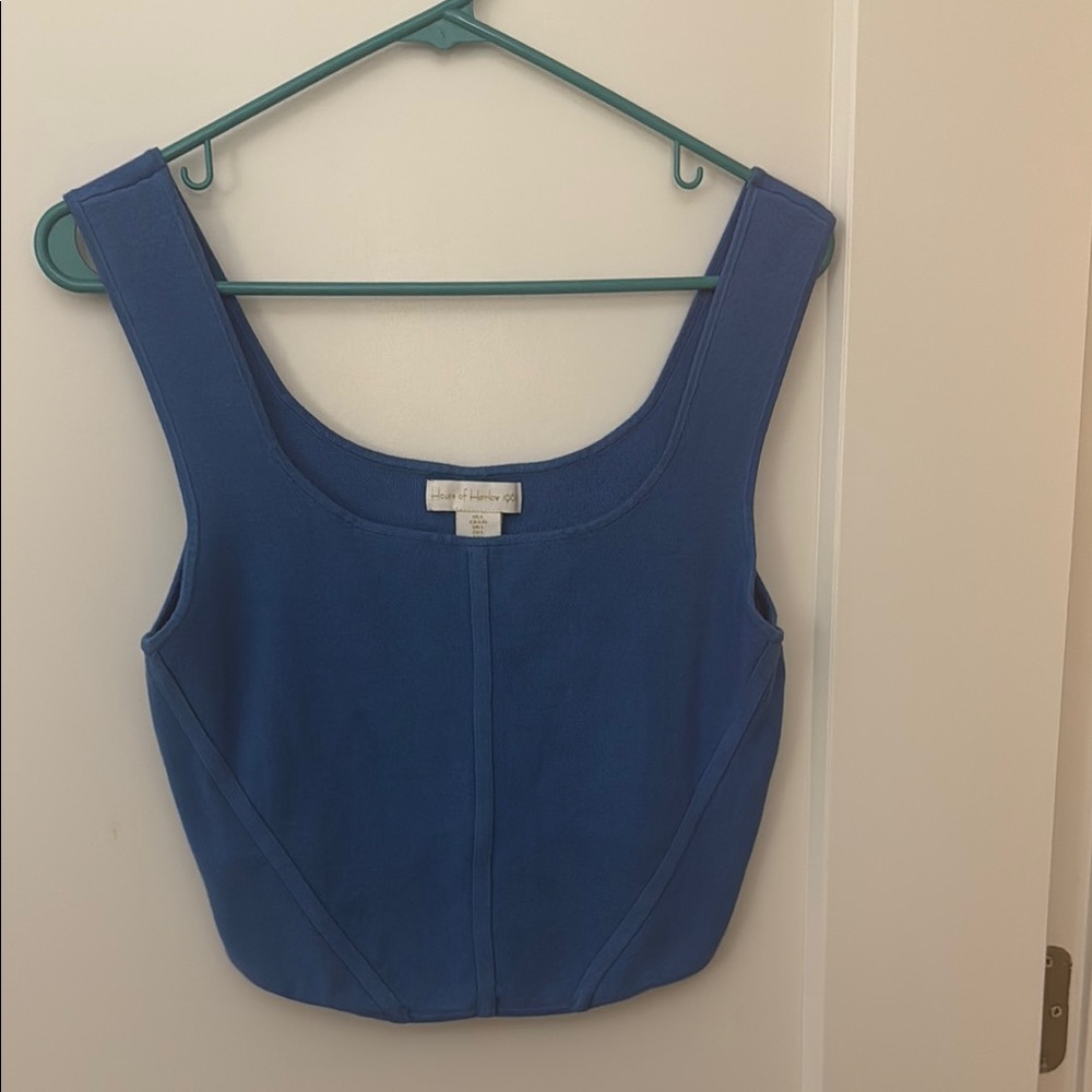 House of Harlowe Sweater Crop Tank